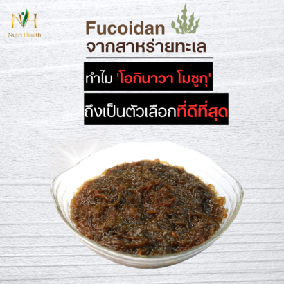 "คุณสมบัติพิเศษของฟูคอยแดนจากสาหร่ายทะเล: ทำไม 'โอกินาวาโมซูกุ' ถึงเป็นตัวเลือกที่ดีที่สุด"