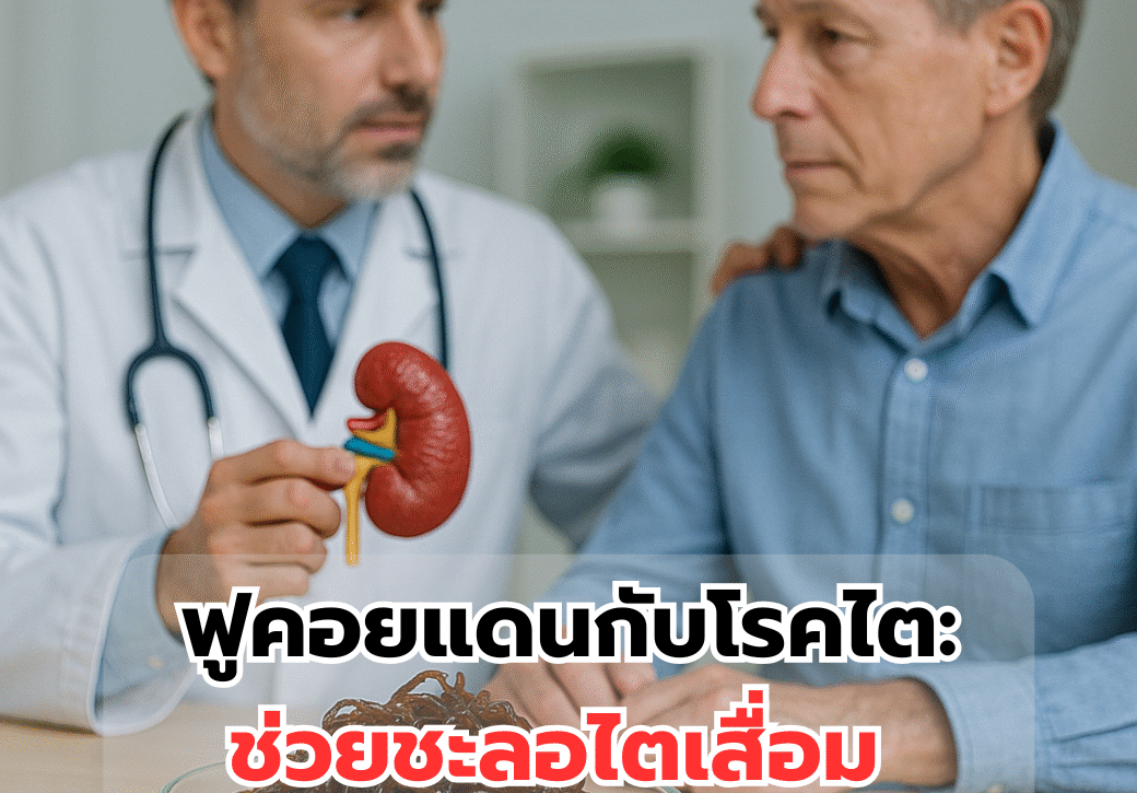 ฟูคอยแดนกับโรคไต: ช่วยชะลอไตเสื่อม และเสริมภูมิคุ้มกันไต