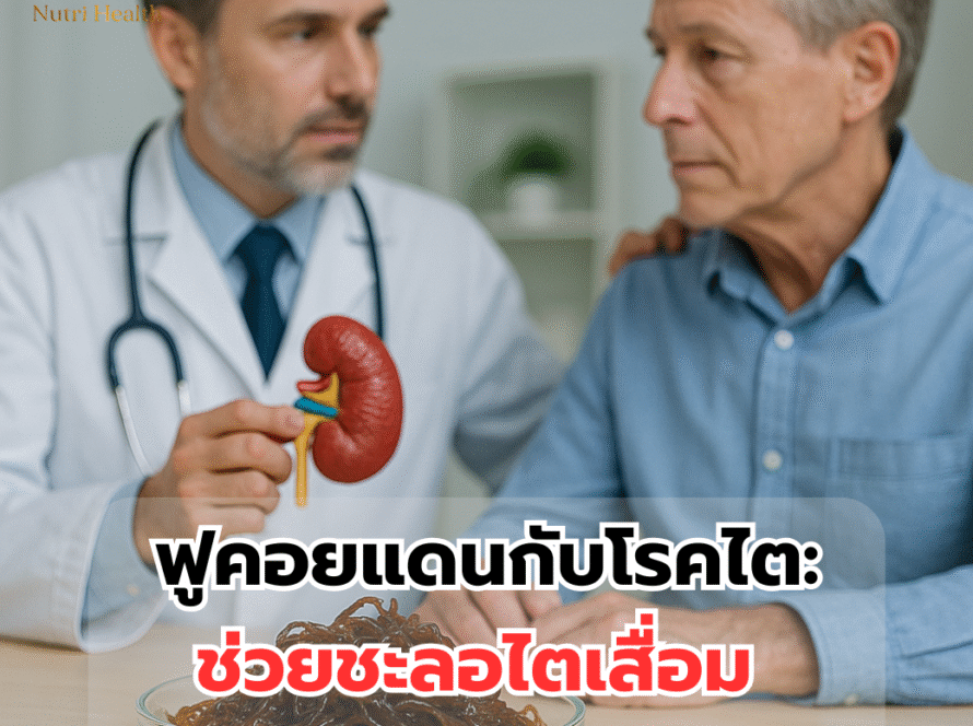 ฟูคอยแดนกับโรคไต: ช่วยชะลอไตเสื่อม และเสริมภูมิคุ้มกันไต