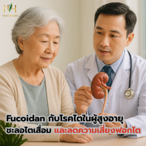 Fucoidan กับโรคไตในผู้สูงอายุ ชะลอไตเสื่อม และลดความเสี่ยงฟอกไต