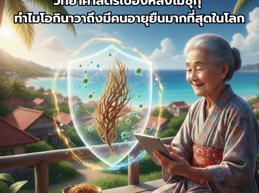 วิทยาศาสตร์เบื้องหลังโมซุกุ ทำไมโอกินาวาถึงมีคนอายุยืนมากที่สุดในโลก
