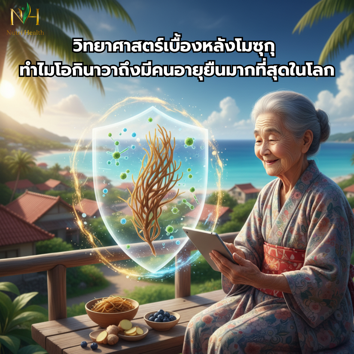 วิทยาศาสตร์เบื้องหลังโมซุกุ ทำไมโอกินาวาถึงมีคนอายุยืนมากที่สุดในโลก