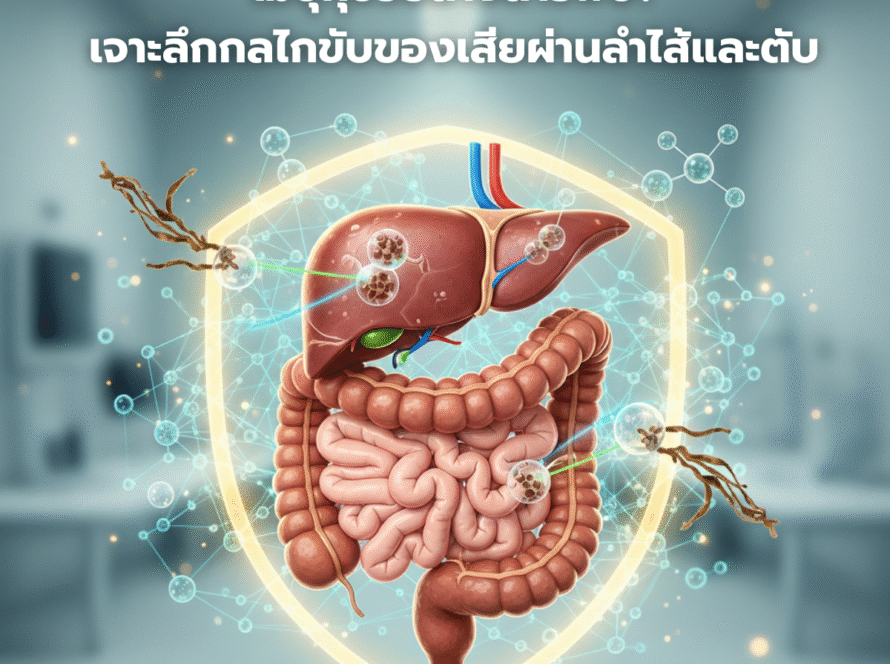 โมซุกุช่วยล้างสารพิษ? เจาะลึกกลไกขับของเสียผ่านลำไส้และตับ