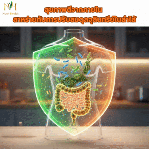 สุขภาพดีจากภายใน สาหร่ายกับการปรับสมดุลจุลินทรีย์ในลำไส้