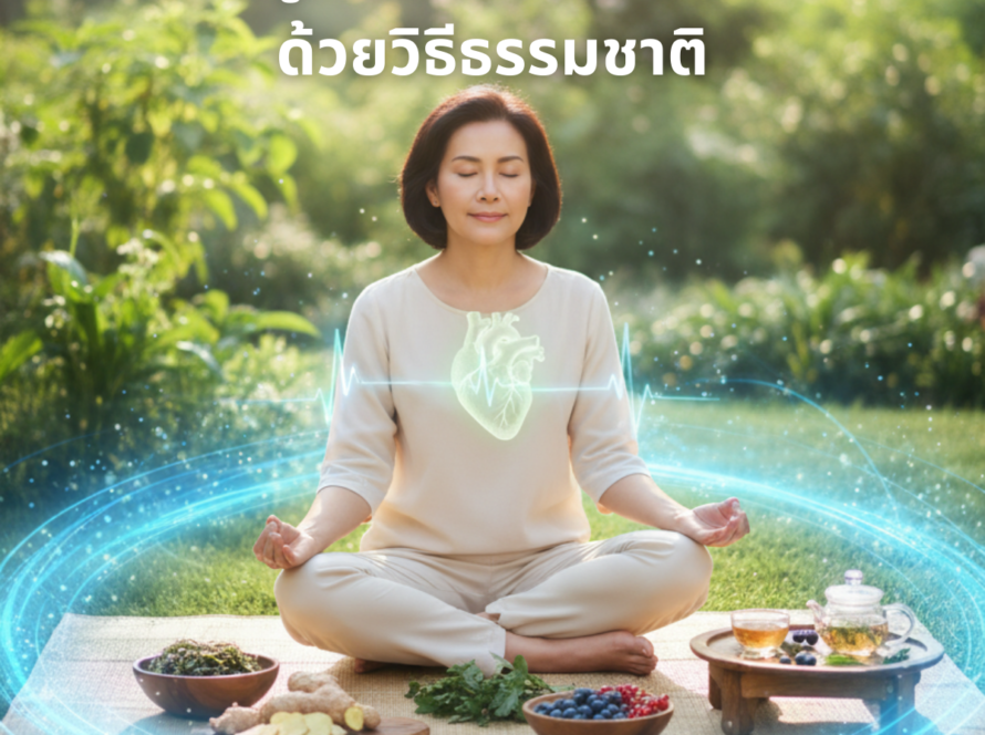 ฟื้นฟูหัวใจเต้นผิดจังหวะ ด้วยวิธีธรรมชาติ