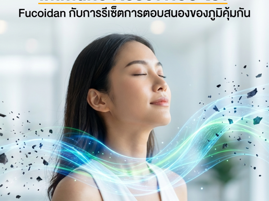 Immune Reset คืออะไร? Fucoidan กับการปรับสมดุลภูมิคุ้มกันอย่างลึกระดับเซลล์