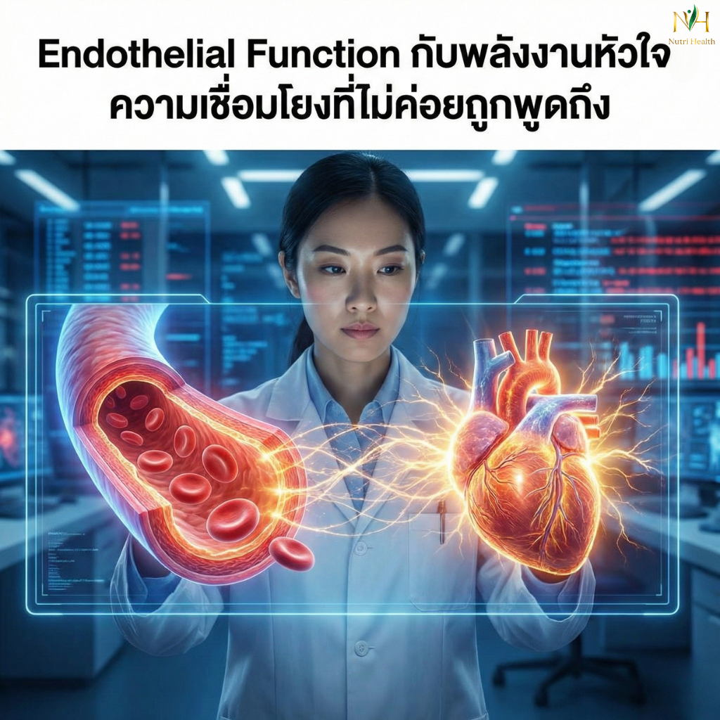 Endothelial Function คืออะไร? ทำไมจึงสำคัญต่อหัวใจ