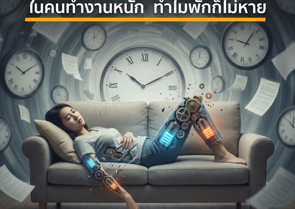 Mitochondrial Dysfunction ทำไมพักก็ไม่หายเหนื่อย