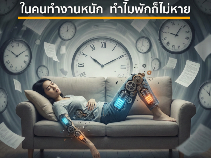 Mitochondrial Dysfunction ทำไมพักก็ไม่หายเหนื่อย